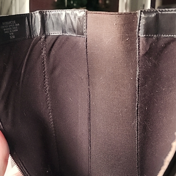 AK Anne Klein Marcoe Boots Chocolate Brown Size 9.5 - Picture 8 of 12